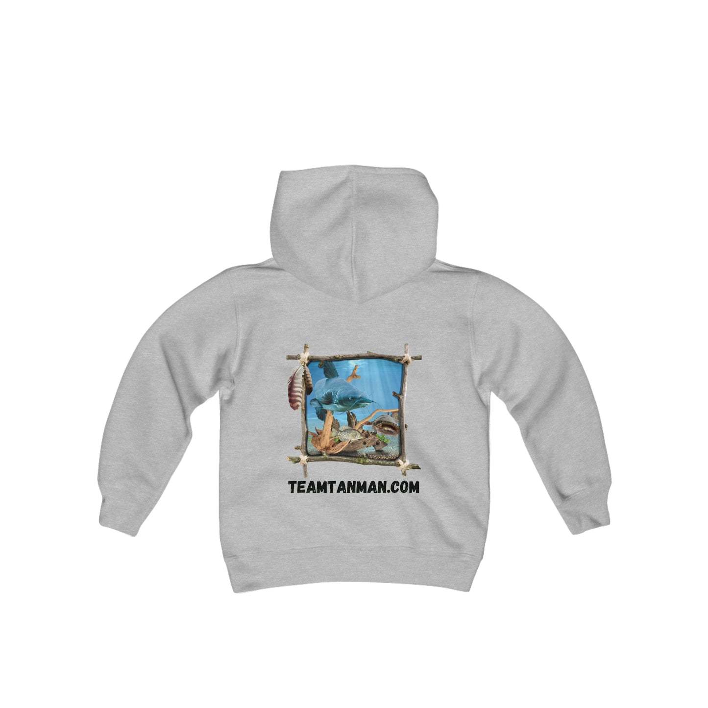 “3 species” Youth Heavy Hooded Sweatshirt