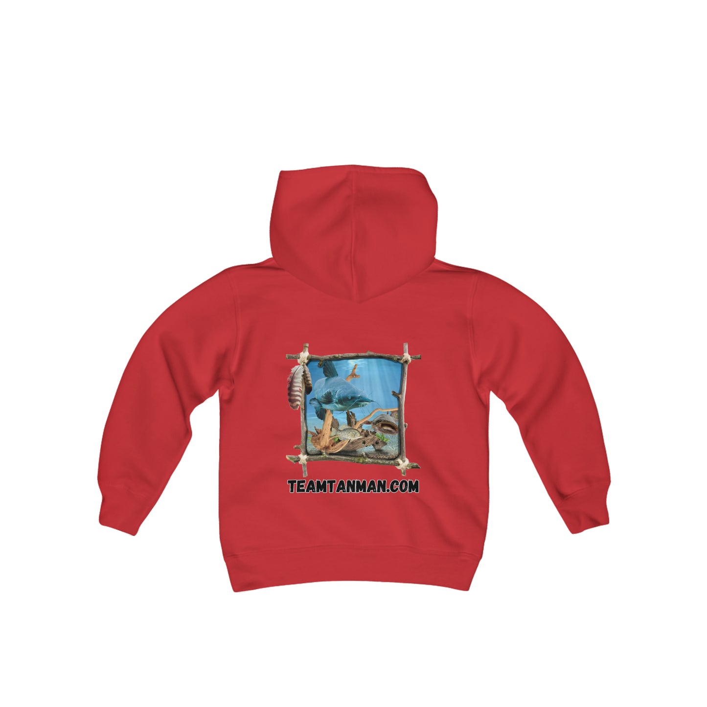 “3 species” Youth Heavy Hooded Sweatshirt