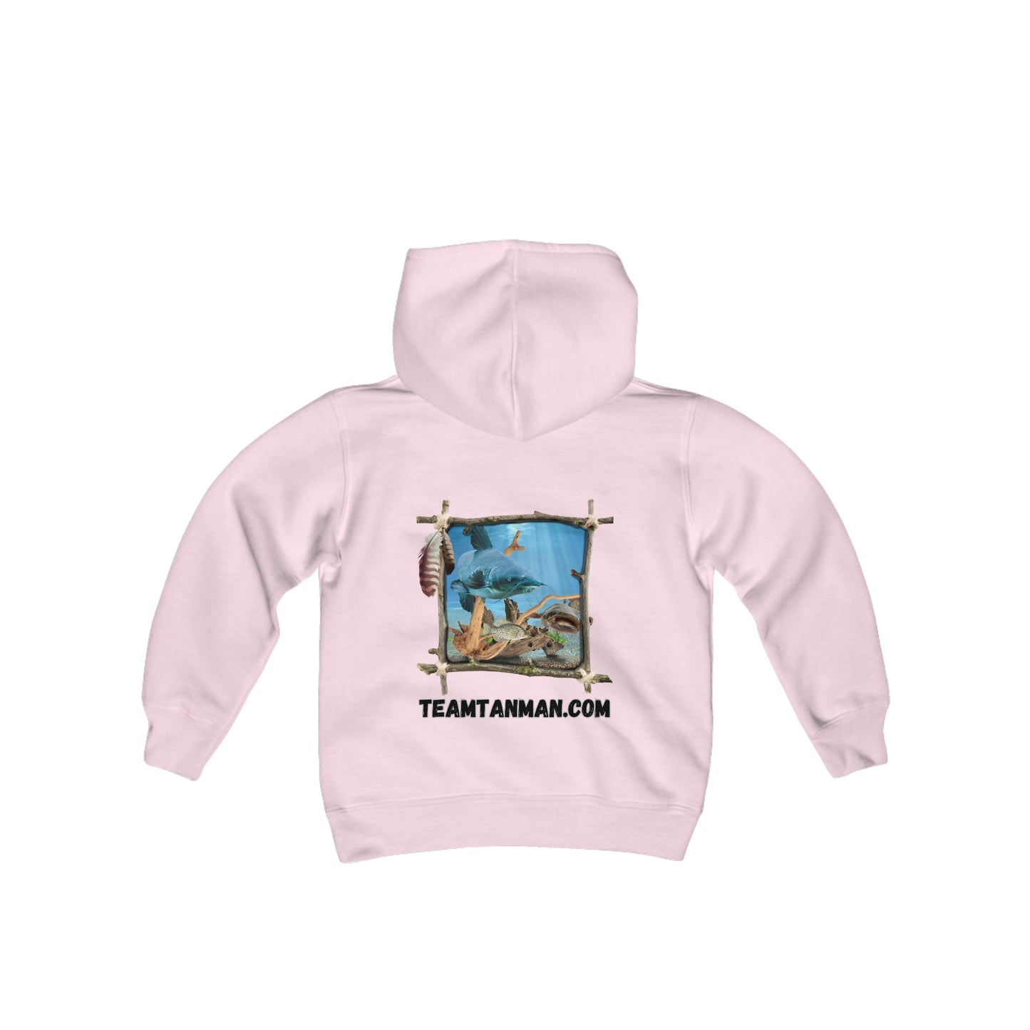 “3 species” Youth Heavy Hooded Sweatshirt