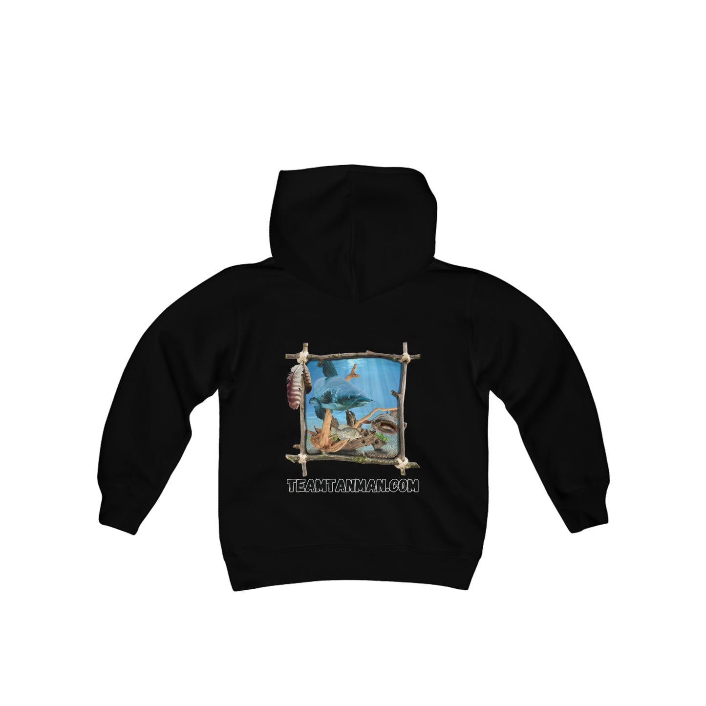 “3 species” Youth Heavy Hooded Sweatshirt