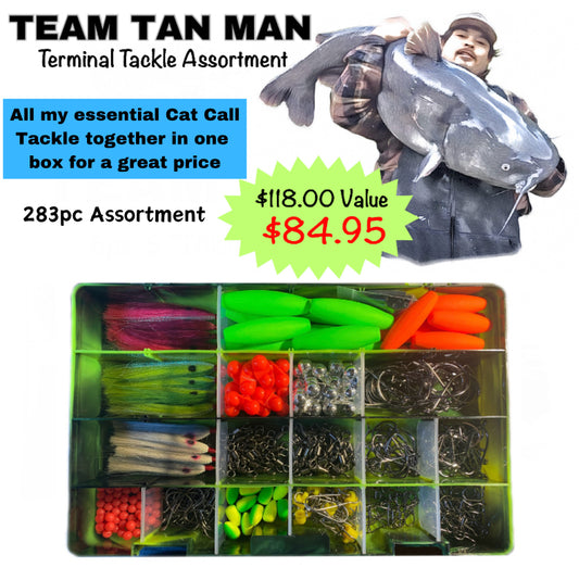 Team Tan Man terminal tackle assortment